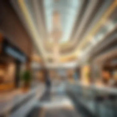 Luxurious Retail Experience at Nakheel Mall Interior view showcasing Nakheel Mall's luxurious retail spaces