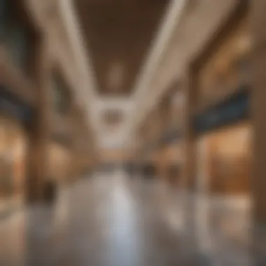 Vibrant Retail Options at Nakheel Mall Vibrant retail options available inside Nakheel Mall.