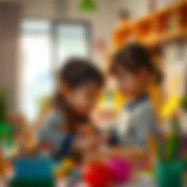 Fostering Creativity in Early Education Children participating in a creative activity