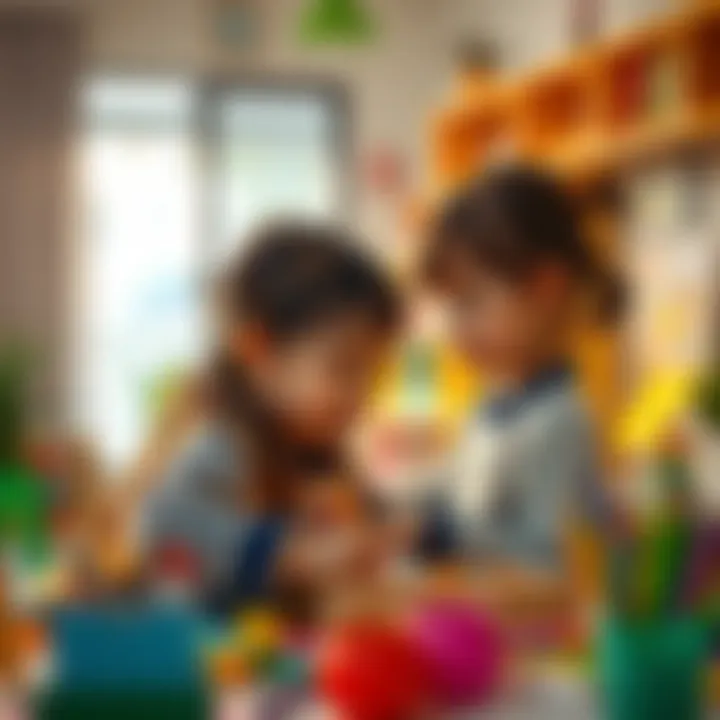 Fostering Creativity in Early Education Children participating in a creative activity