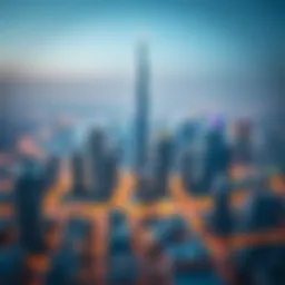 Aerial view of Dubai's skyline showcasing off-plan developments