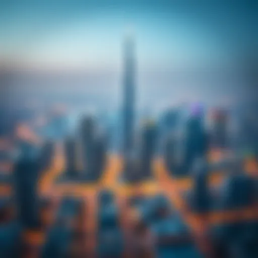 Aerial view of Dubai's skyline showcasing off-plan developments