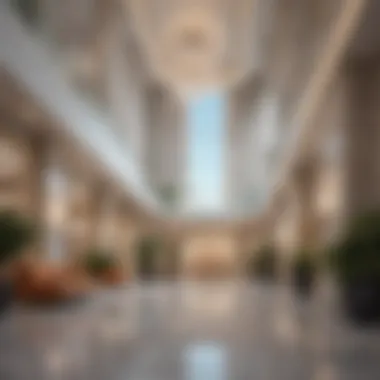 Opal Tower Lobby Interior Luxurious lobby interior of Opal Tower highlighting modern design