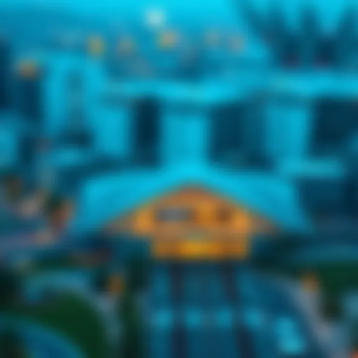 Aerial View of Oud Metha Metro Station Aerial view of Oud Metha Metro Station showcasing its modern architecture