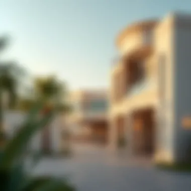 Luxury Villa Designs in Palm Jebel Ali Architectural design renderings of luxury villas in Palm Jebel Ali