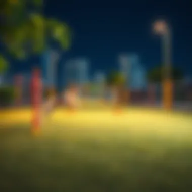 Engaging Dog Agility Course A well-maintained dog agility course