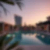 Luxurious private poolside retreat in Dubai