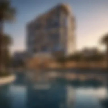 Stunning Luxurious View of Radisson Damac Hills Luxurious view of Radisson Damac Hills