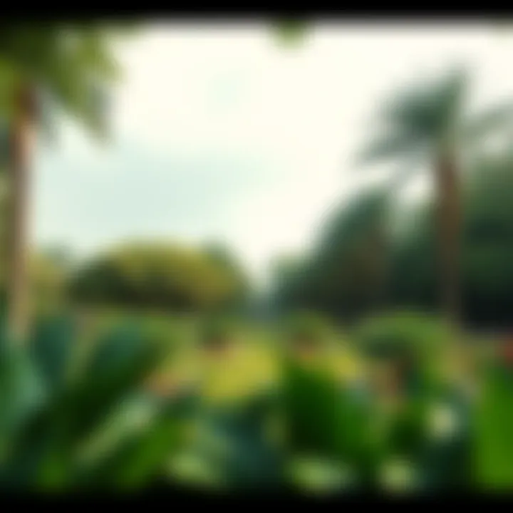 A Serene Green Space in the Heart of Dubai Lush greenery in Ras Al Khor Park