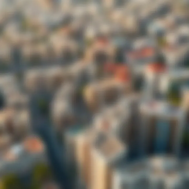 Aerial View of South Al Shamkha Aerial view of South Al Shamkha highlighting the neighborhood layout