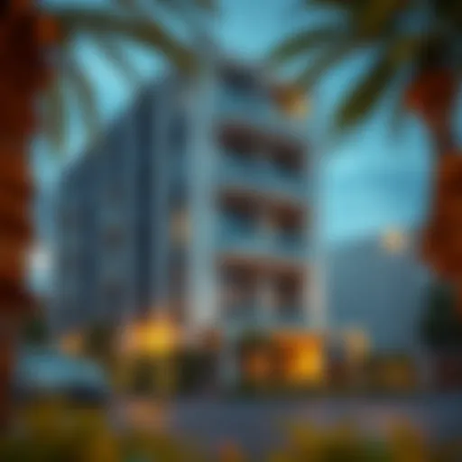 Contemporary Apartment Exterior Contemporary apartment exterior in South Al Shamkha