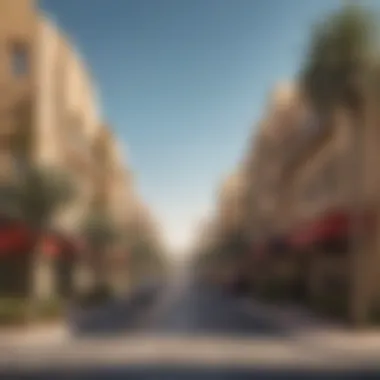 'غرف للايجار' Sign in Dubai Neighborhood Sign showing 'غرف للايجار' in a vibrant neighborhood
