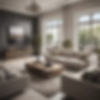 Stylish Living Room in a Rental Unit Stylish living room showcasing rental options