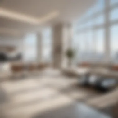Modern Luxury Apartment in Dubai Modern architectural design of a luxury apartment