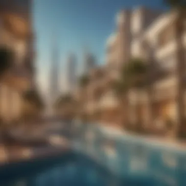 Vibrant Lifestyle in Elite Dubai Vibrant lifestyle capturing the essence of Dubai's elite communities