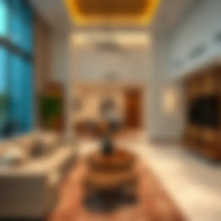 Stylish Interiors of Roda Amwaj Residences Trendy interior design features of Roda Amwaj residences