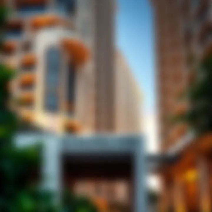 Unique Architectural Features of Samari Residences Close-up of unique architectural features that define Samari Residences