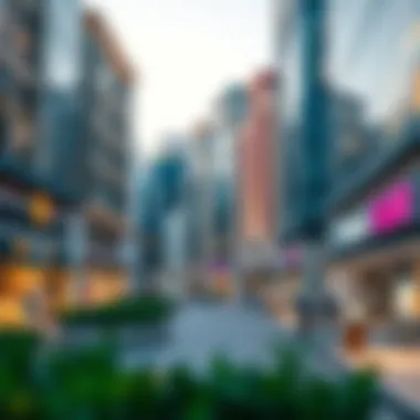 Market Trends in International City Retail Sector Infographic illustrating market trends in the retail sector of International City