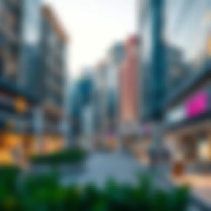 Market Trends in International City Retail Sector Infographic illustrating market trends in the retail sector of International City