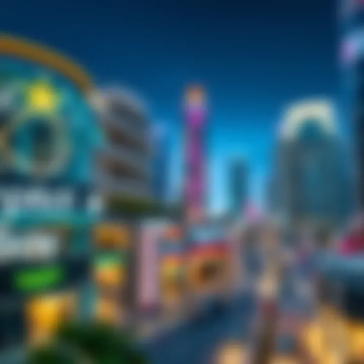 Strategic Retail Locations in International City Map of International City highlighting strategic locations for retail investment