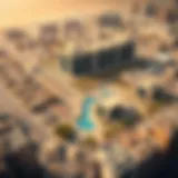 Aerial view of Shorooq Land Two showcasing the Hi-Sandy district