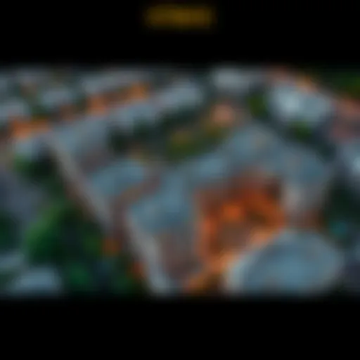 Aerial view of Sobha Verde showcasing architectural design