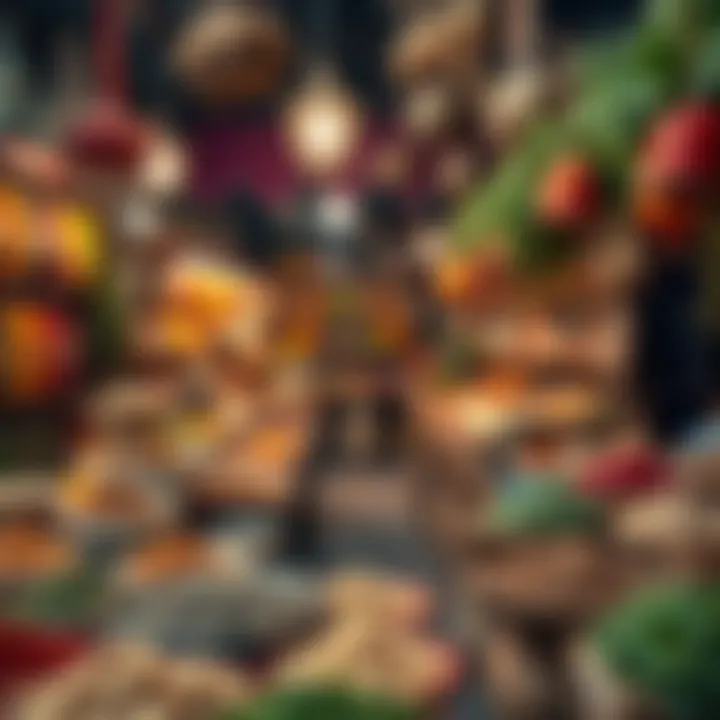 Spice Market in Dubai: A Feast for the Senses Vibrant display of spices and herbs in a traditional Dubai bazaar