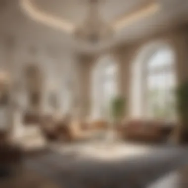 Sophisticated Mansion Interiors Elegant interior design of a Dubai mansion