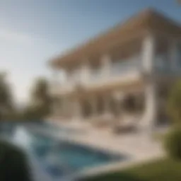 Stunning modern villa with panoramic views