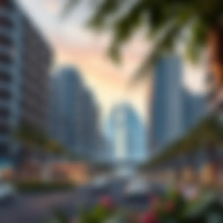 Property Developments Near Dip Metro Station Illustration of property developments near Dip Metro Station