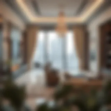 Sophisticated interior design in Damac Maison