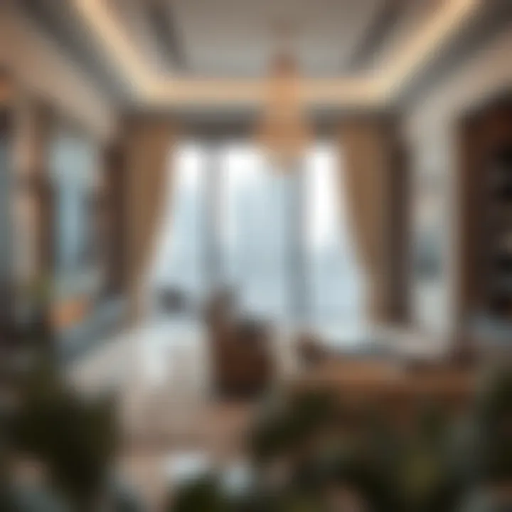 Sophisticated interior design in Damac Maison