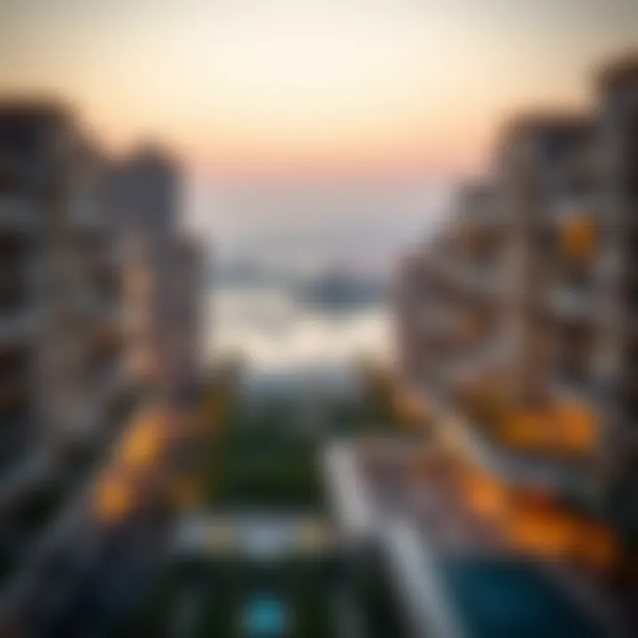 Stunning views from Damac Maison properties