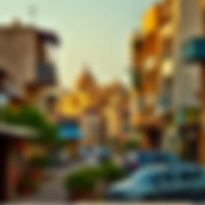 Culturally Rich Neighborhood View Culturally rich neighborhood view in Satwa