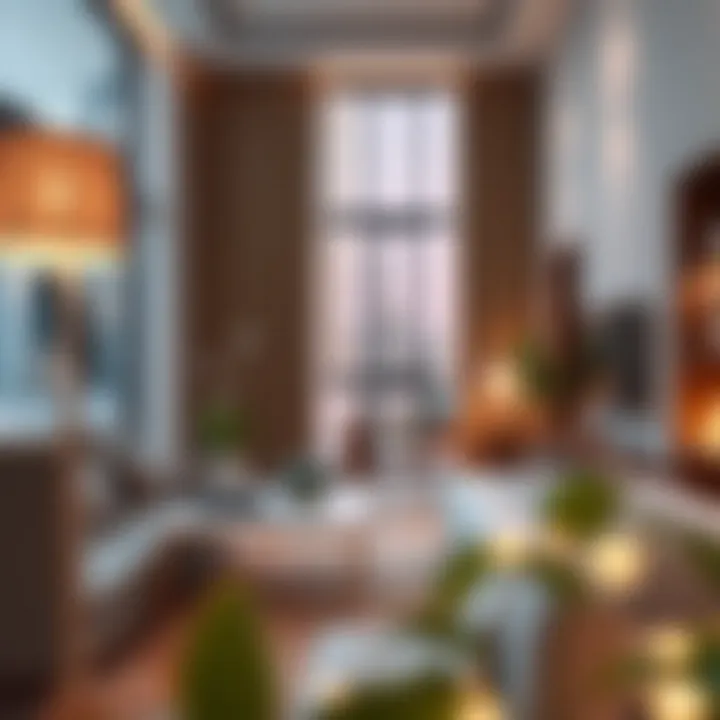 Diverse Property Types: A Glimpse Inside Dubai's Real Estate Modern apartment interiors representing diverse property types in Dubai