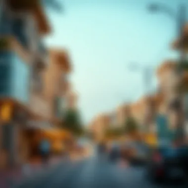 Neighborhood Dynamics: Understanding Community Life in Dubai A vibrant neighborhood in Dubai reflecting community life and amenities