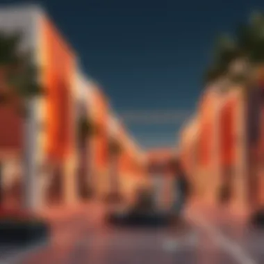 Vibrant Community Space by Danube Developers A vibrant community space developed by Danube Developers in Dubai