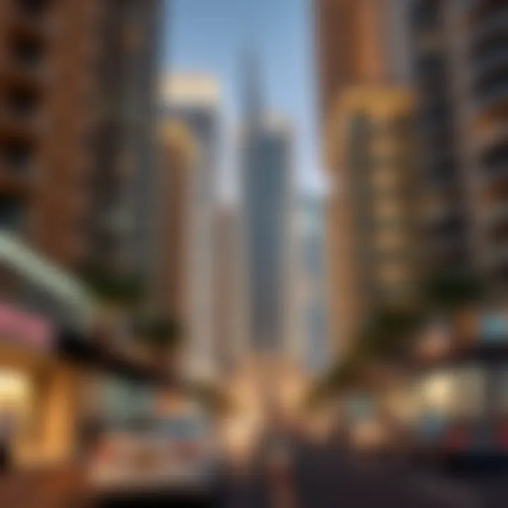 Infographic on real estate market trends in Dubai