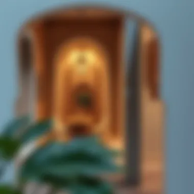 Unique Architectural Features of Shamsa Townhouse Interior details highlighting unique architectural features