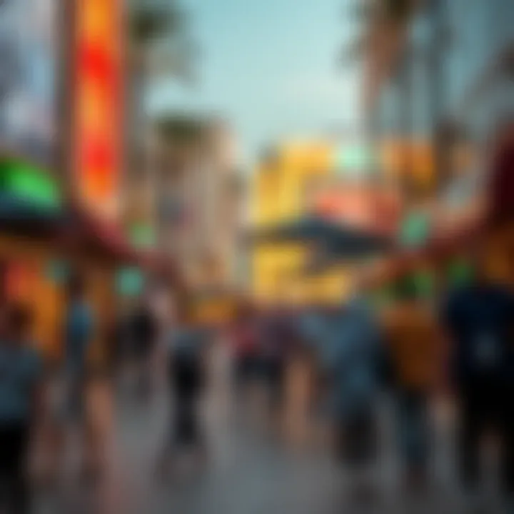 Consumers enjoying leisure activities in صحارى مول