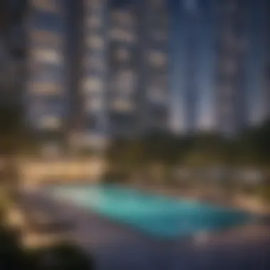 Modern amenities and recreational spaces in Jumeirah Lake Towers