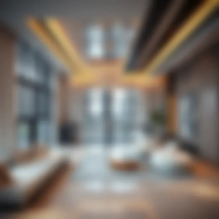 Innovative Interiors in Dubai Interior of a high-end property in Dubai with innovative design