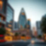 Stunning view of the modern architecture in مدينة الضباط, showcasing the blend of tradition and innovation.