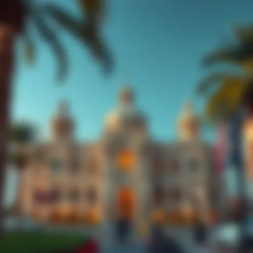 Cultural Landmark in Dubai Cultural landmark in Dubai showcasing architectural beauty