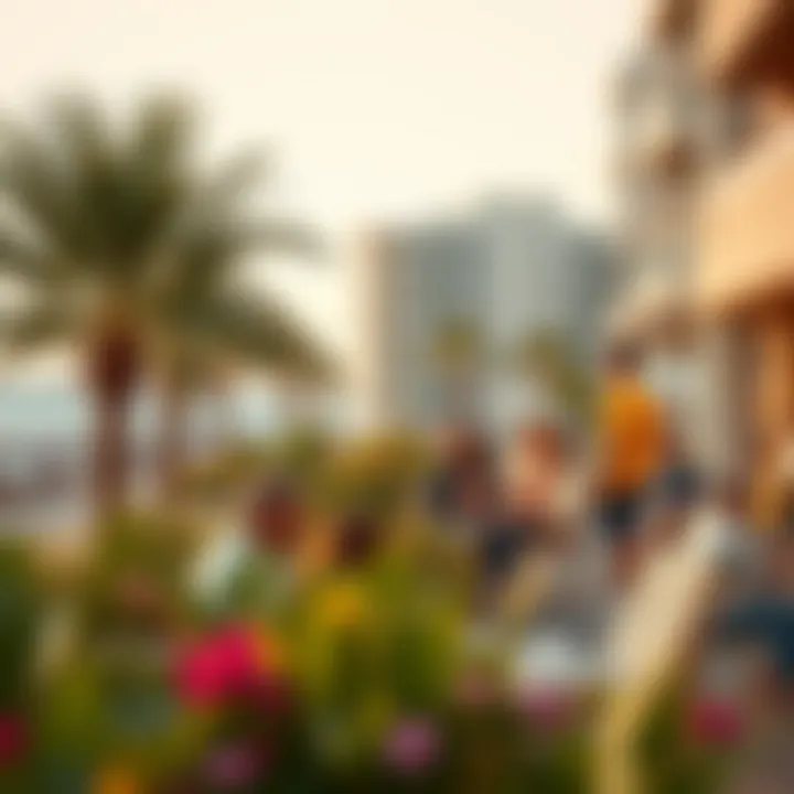 Vibrant Lifestyle at Vista Mare Palm Vibrant lifestyle scene at Vista Mare Palm with outdoor leisure activities