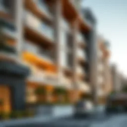 Stunning architectural design of Wilton Terraces showcasing modern aesthetics