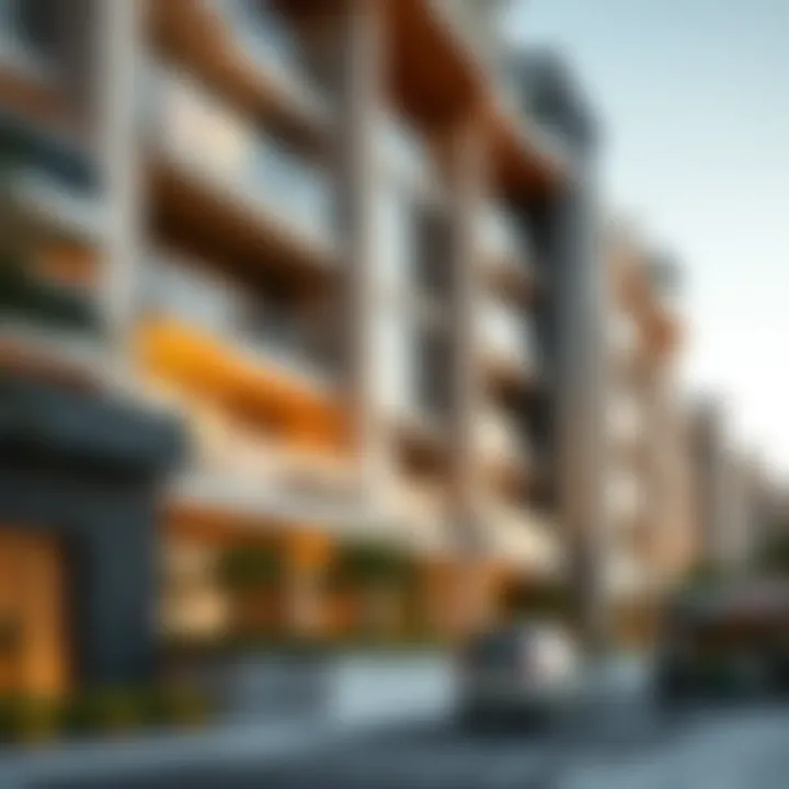 Architectural Splendor of Wilton Terraces Stunning architectural design of Wilton Terraces showcasing modern aesthetics