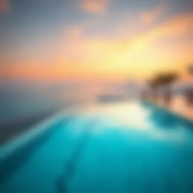 Infinity Pool with Breathtaking Views Infinity pool with stunning views, epitomizing luxury living