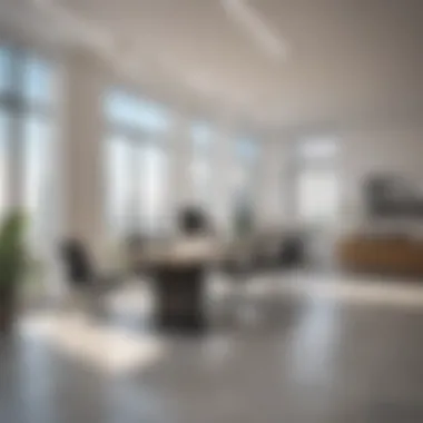 Modern Office Interior of Ezytrac Properties Ezytrac Properties office interior showcasing modern design and professionalism
