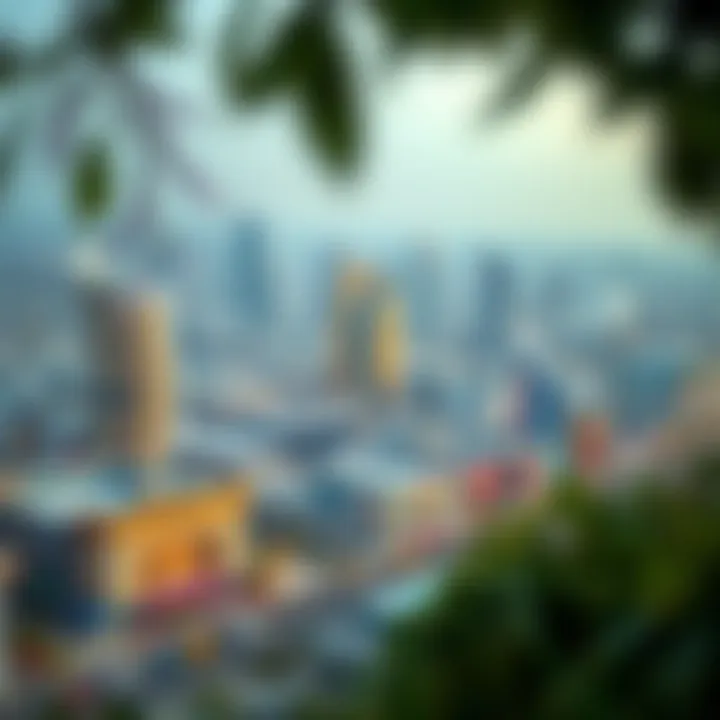 Panoramic view of Al Nahda area